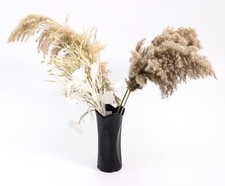 Blumenvase Vase - Schwarz - Dekovase Dekoration Wohnzimmer Küche Wohnen