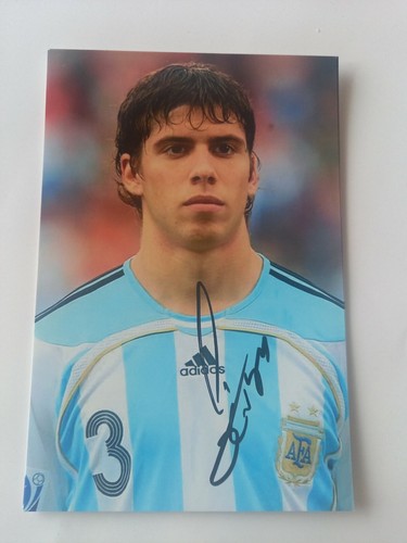 Signiertes foto emiliano - emiliano, insua