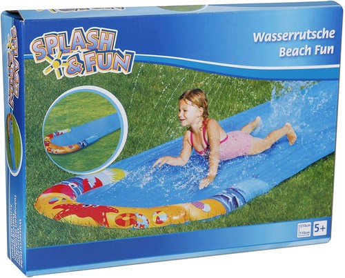 Wasserrutsche beach fun - beach,