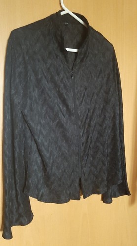 Blusenjacke schwarz 46 - blusenjacke,,