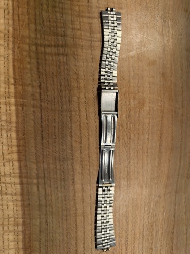 Vintage edelstahl uhrenarmband - edelstahl,