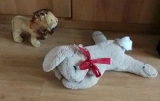 Zwei Vintage Steiff Figuren