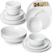 MALACASA Geschirrset 24-teilig
