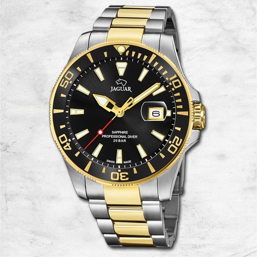 Jaguar herrenuhr edelstahl - herrenuhr,