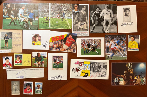 Autogrammsammlung fussball - autogrammsammlung,