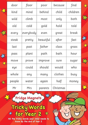 Tricky words for - 2,