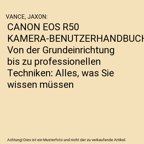Canon eos r50 - canon,