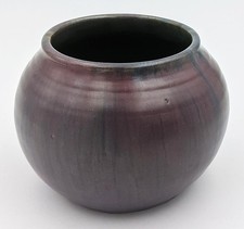 UPCHURCH KUNSTKERAMIK SCHALE / GEDRUNGENE VASE um 1910