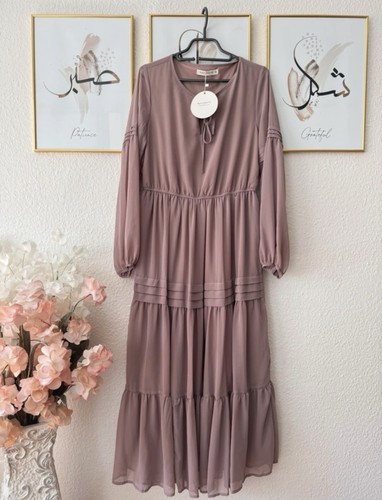 Rusttydustty damen maxikleid - rusttydustty,