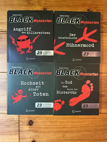 Black mysteries buchsammlung - mysteries,