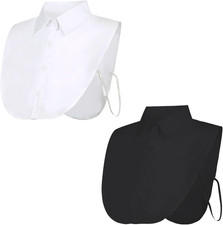 2 Stück Blusenkragen Einsatz