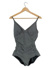 Esprit Damen Badeanzug kariert