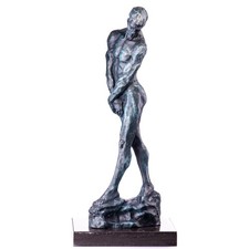 Bronze Akt Skulptur Mann 48cm