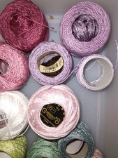 Perlgarn Stärke 8 Anchor,Manuela,Goldstern Diverse Farben auch Reste