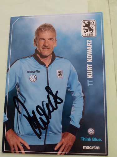 Autogrammkarte tsv 1860 - tsv,