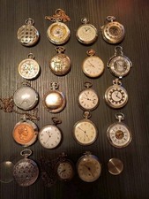 19 Taschenuhren Sammlung konvolut Teilweise Mit Kette, gerne Preisvorschläge!