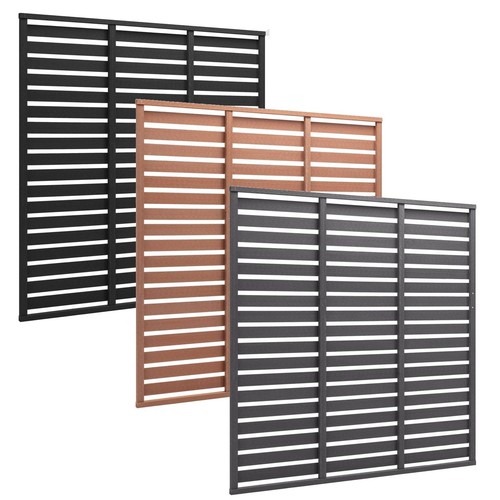 Lamellenzaun wpc gartenzaun - lamellenzaun,