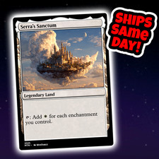 Serra's Sanctum - Custom Art