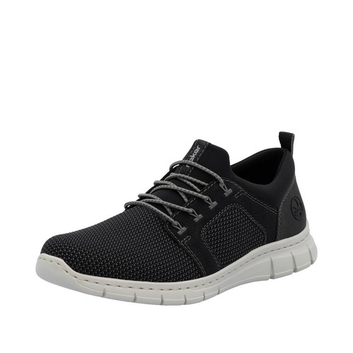 Rieker slipper schwarz kombi - rieker,