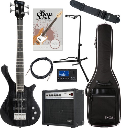 Reise bass set schwarz mit - reise-bass,