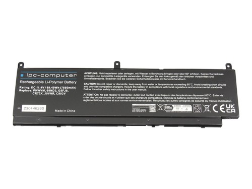 Akku für dell precision - für, 15