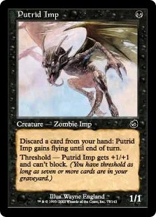 Magic mtg diablotin putride - magic,