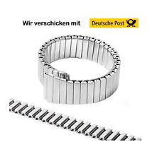 Schöne Zugband-Flexband 18mm Uhrenarmband +3 Stegbreite 