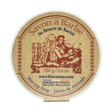 Osma Rasierseife 100 g Tiegel mit Sheabutter & Kaolin HOCHWERTIG made in France