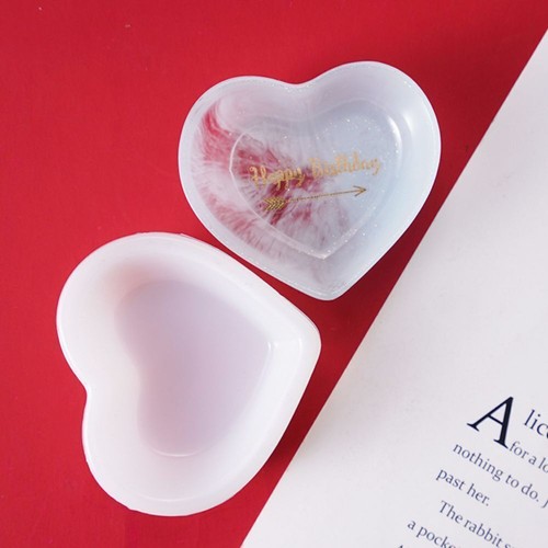 Silikonform herz 8x7cm schale - silikonform,
