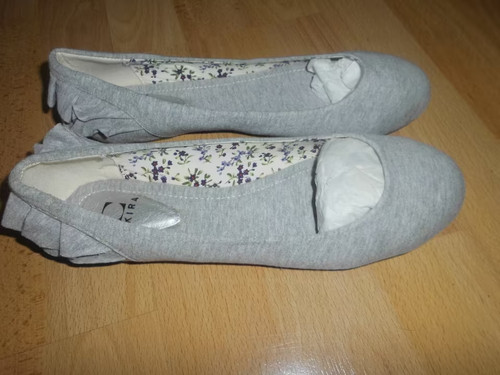 Akira ballerinas grau 38 - ballerinas,