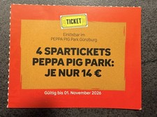 Peppa Pig Park Gutschein für