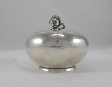 *RAR* Stilvolle Zucker-/ Pralinendose Kunst Design Handarbeit aus 835er Silber