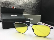 THOM BROWNE TB 103 B-WHT-NVY-RED-58 White-Navy-Red Sonnenbrille 58 16 141