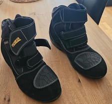 probiker Motorradstiefel Damen wasserdicht Schwarz Gr. 40 
