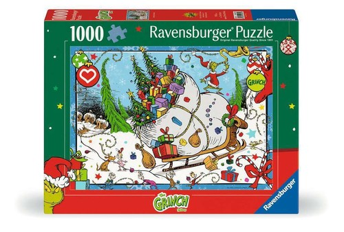 Ravensburger puzzle der - puzzle, grinch