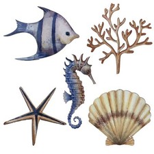 Streudeko Muschel Seepferd