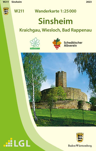 Sinsheim karte - |, (land-)karte