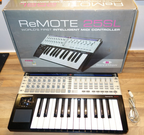 Novation remote 25sl midi - novation,