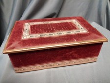 alte Blechdose JACOBS KAFFEE wunderbar samtartig beflockt ca. 1950er-60er