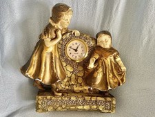 Jugendstil Tischuhr Kölner Kunstfiguren-Fabrik H. & M. Löhnberg KKFK Köln