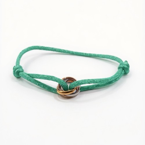 Trinity bracelet mintgrün - bracelet,