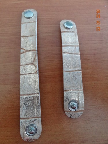 Paar schalhalter lachsfarben - 1,