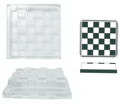 Quadratstein schachbrett aus - quadratstein,