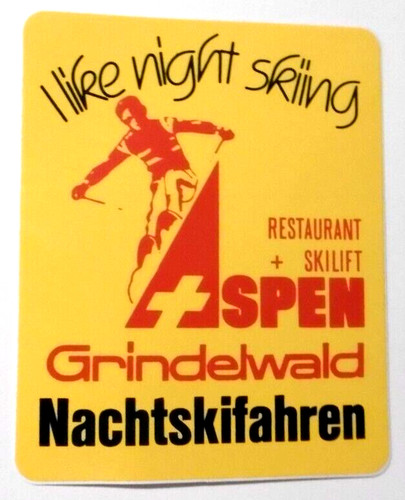 Souvenir aufkleber grindelwald - souvenir-aufkleber,