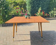 Teak Danish Couchtisch Esstisch Mid-Century ausziehbar Vintage 60er Dänisch