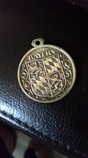 Anhänger Münze Silber Patrona Bavariae Bayern 3,8cm 18,29g