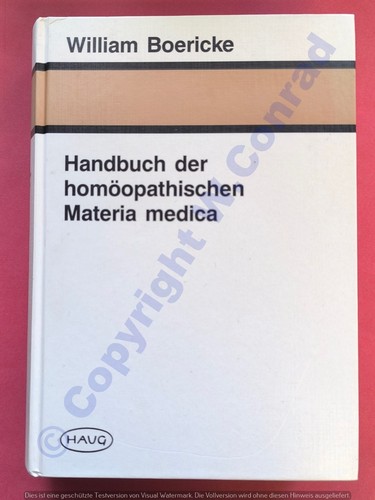 Boericke handbuch der - boericke:,