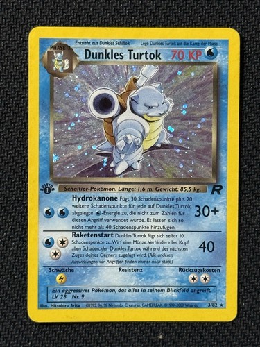 Pokémon karte dunkles - pokémon,