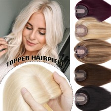 150% Clip In Echthaar Topper