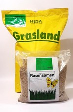HEGA Grasland Rasensamen Sport und Spiel Grassamen Saatgut Rasen Gras